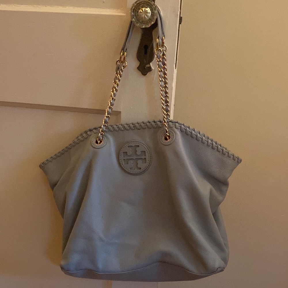Blue/Grey Tory Burch shoulder bag